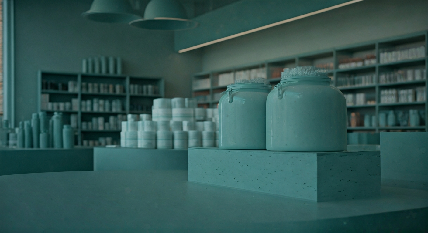 Olive Young store interior, products on shelves, clean, no people, bright lighting